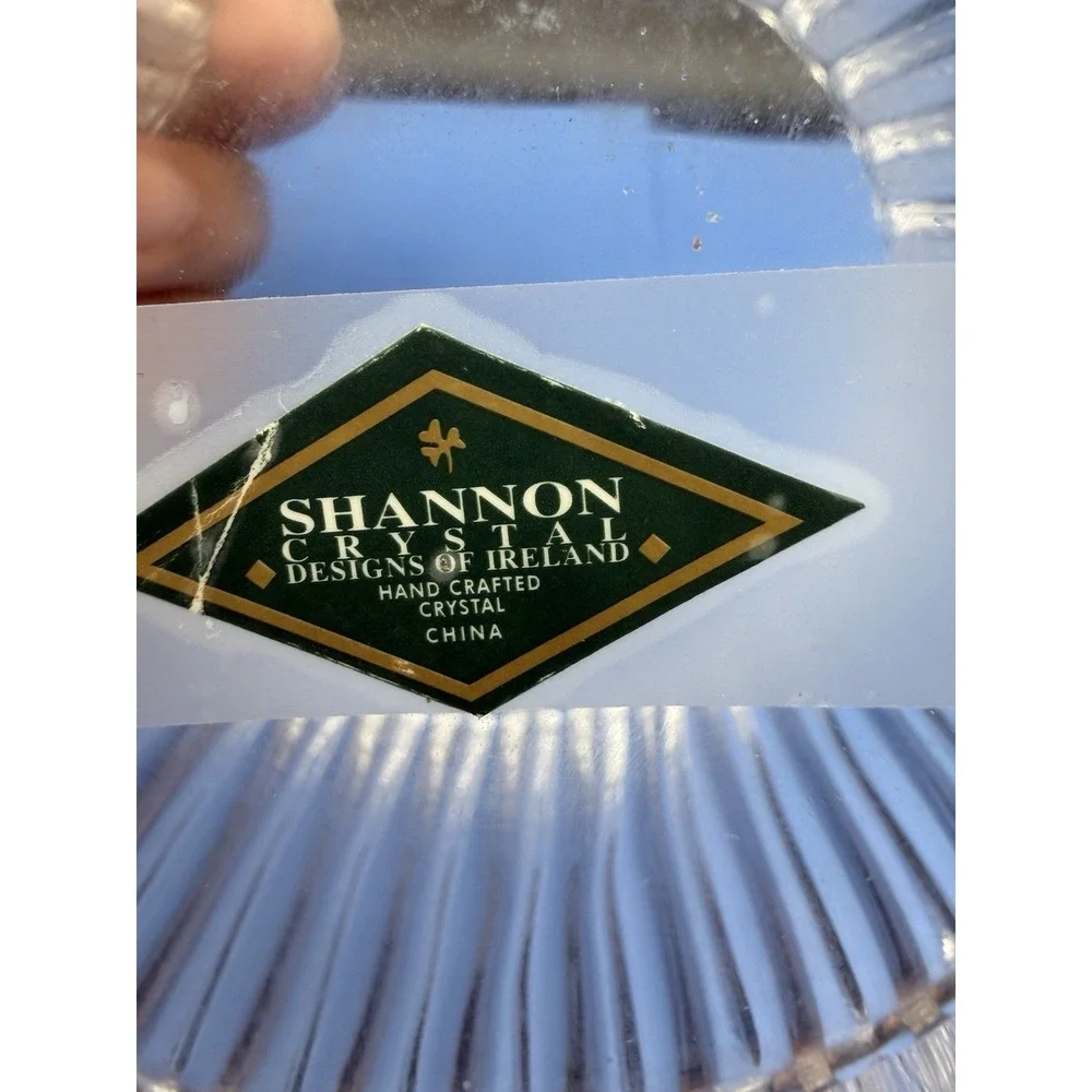 Godinger Shannon Crystal Cupcake Box‎ by Sweet Shoppe Collection New In open Box